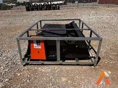 Unused 2025 Skid Steer Rock Rake Attachment