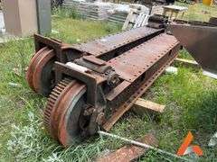 Rail System and Assorted Metal Pieces