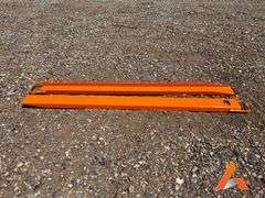 Unused 2025 Skid Steer Pallet Forks Extensions 







8 ft.