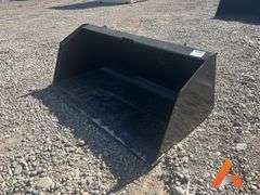 "Unused" 72” snow bucket skid steer attachment