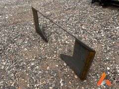 Unused 2025 Wolverine ECOTRIC 3/8" Thick Quick Tach Cut Out Mount Plate