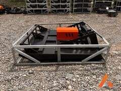Unused 2025 PI Brush Mower PIR-BM, Skid Steer Attachment, 6'