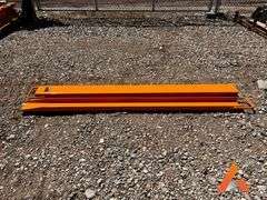 Unused 2025 Skid Steer Pallet Forks Extensions 







8 ft.