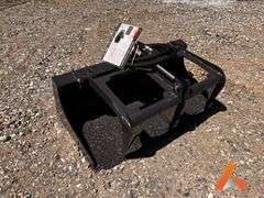 Unused 2025 Mini Skid Steer Stump Grapple Attachment