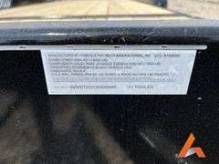 (Unused) 2025 Delta 20' x 84" Tilt Deck Bumper Pull Equipment Trailer