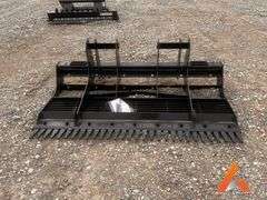 Unused 2025 Skid Steer Land Leveler Attachment