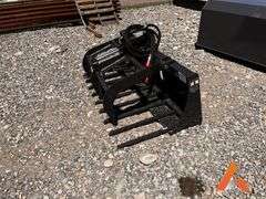 Unused 2025 Wolverine Compact Skid Steer Manure Fork Grapple