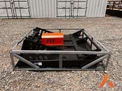 Unused 2025 PI Brush Mower PIR-BM, Skid Steer Attachment, 6'