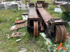 Rail System and Assorted Metal Pieces
