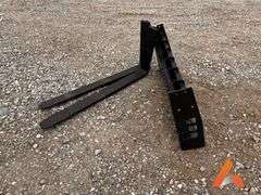 Unused 2025 PI Adjusting Pallet Forks PIR-APF, Skid Steer Attachment, 3300lb. Max.