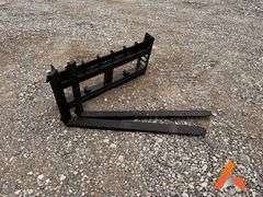 Unused 2025 PI Adjusting Pallet Forks PIR-APF, Skid Steer Attachment, 3300lb. Max.