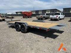 (Unused) 2025 Delta 20' x 84" Tilt Deck Bumper Pull Equipment Trailer