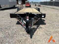 (Unused) 2025 Delta 20' x 84" Tilt Deck Bumper Pull Equipment Trailer