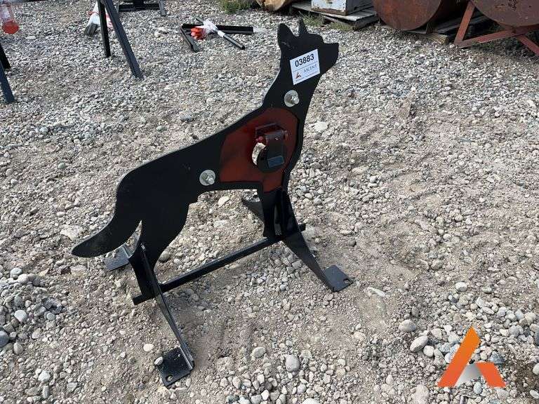 3/8" AR500 Steel Coyote Shooting Target