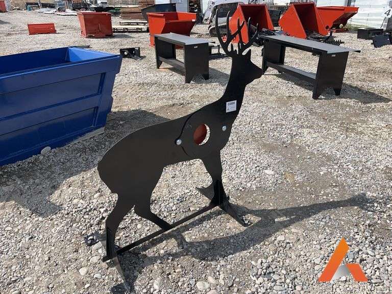 3/8" AR500 Steel Deer Shooting Target