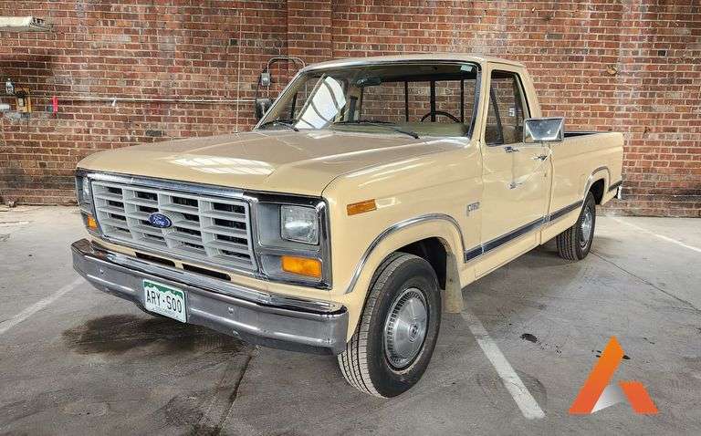 1983 Ford F150 Pickup Truck, VIN:  1FTDF15Y3DPA14198, Tan