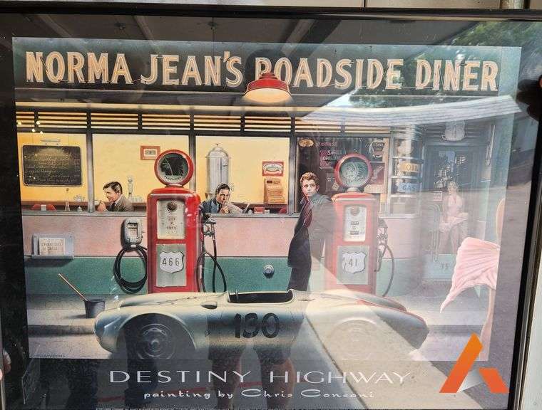 Norma Jeans Roadside Diner Poster/Picture