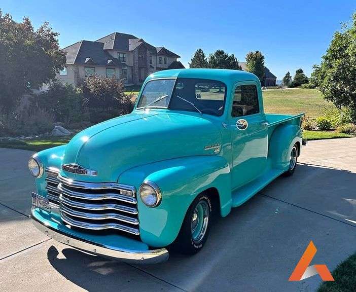 1952 Chevrolet 3100 Pickup Truck, VIN:  20KPC2306, Blue