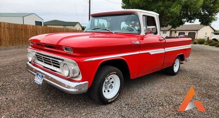 1962 Chevrolet C10 Pickup, VIN:  2C144K122505, Red