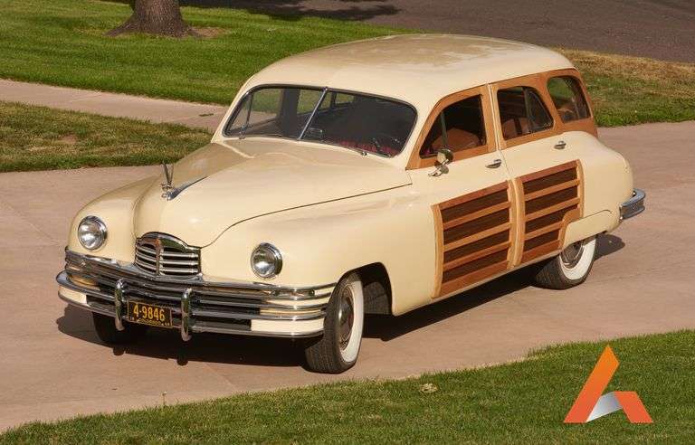 1949 Packard Woody Station Wagon, VIN:  G269541CE, Tan paneled