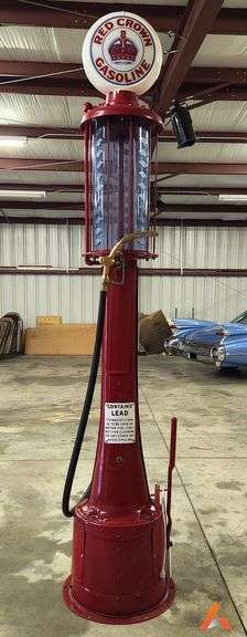 Fry 117 "Mae West" Visible Gas Pump