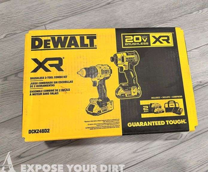 DeWalt Brushless 2-Tool Combo Kit