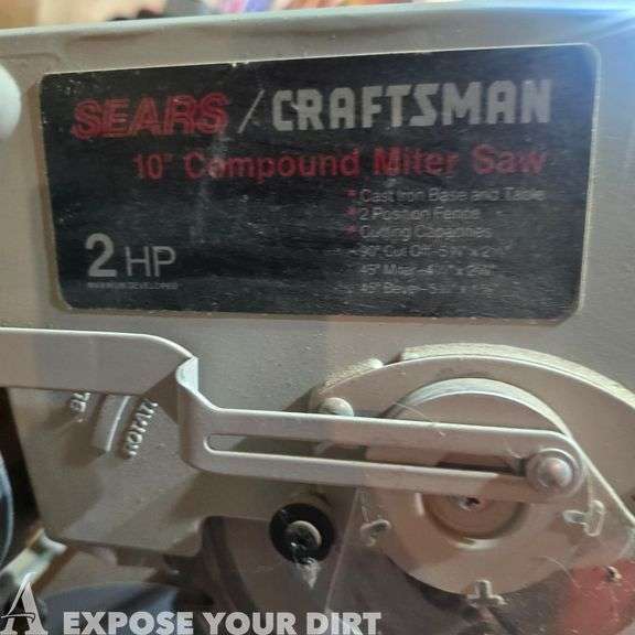 Craftsman 10" Miter Saw