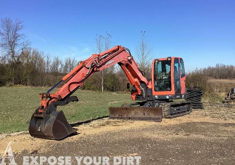2013 Kubota X080-3T Excavator