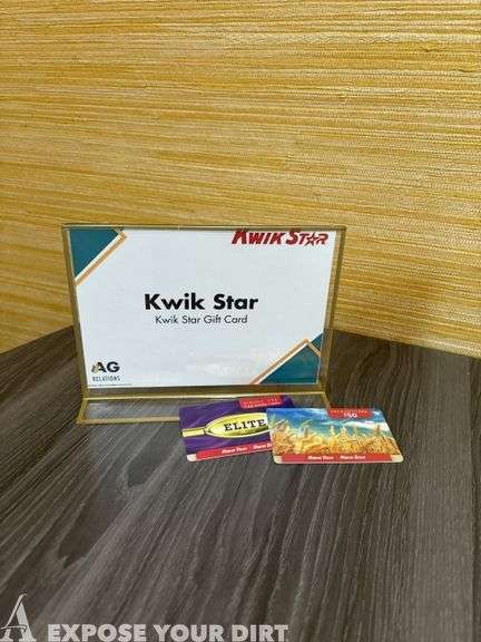 Kwik Star Gift Card & Elite Car Wash Package