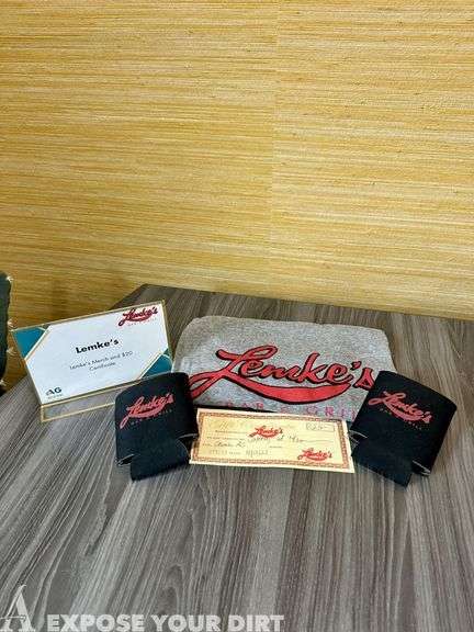 Lemke’s Bar & Grill Merch & Certificate Bundle