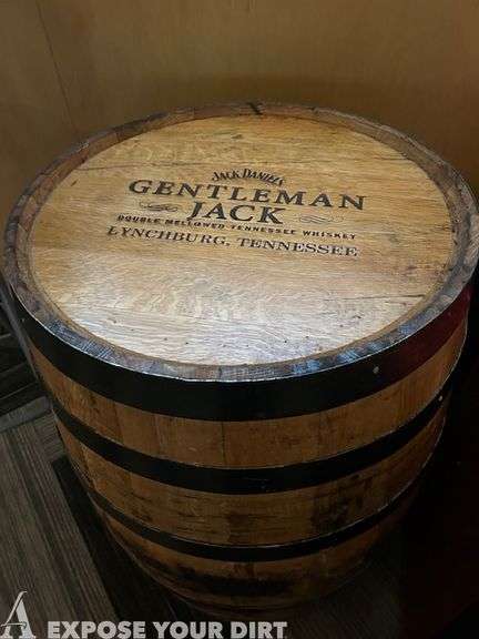 Brookings Municipal Liquor Store - Gentleman Jack's Jack Daniels Whiskey Barrel