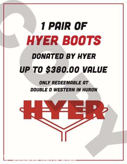 1 pair of boots at Double D Western