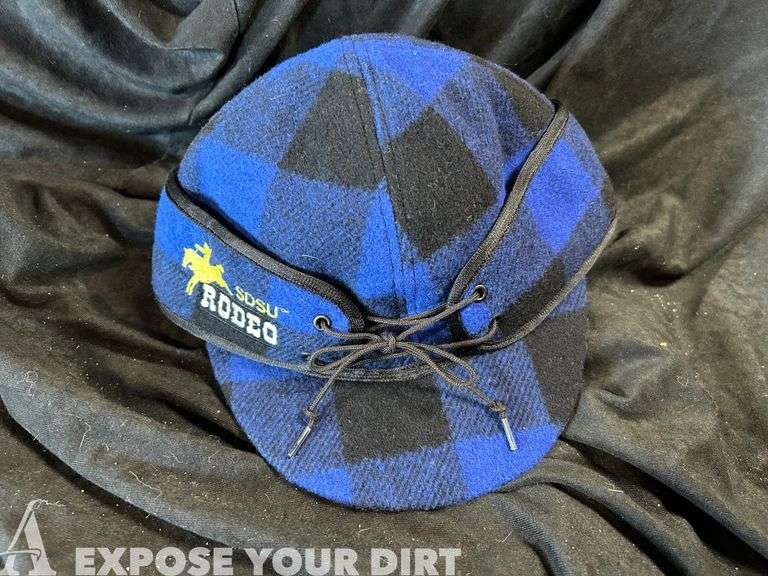 SDSU Rodeo embroidered winter cap 7 -3/8ths