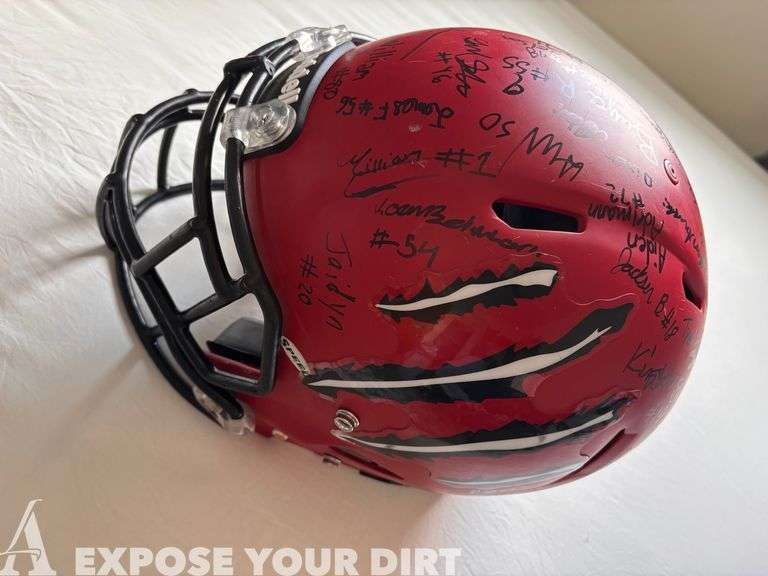 Brookings High School Athletics - BHS Autographed Football Helmet