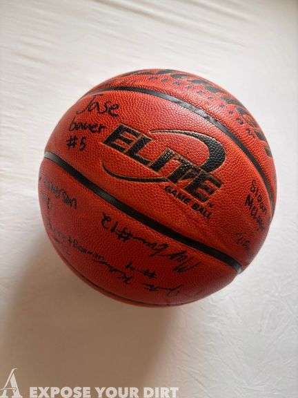 Brookings High School Athletics - BHS Autographed Basketball