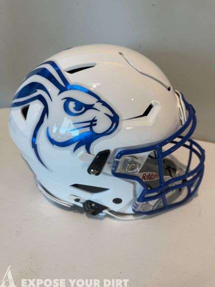 White SDSU Football Helmet