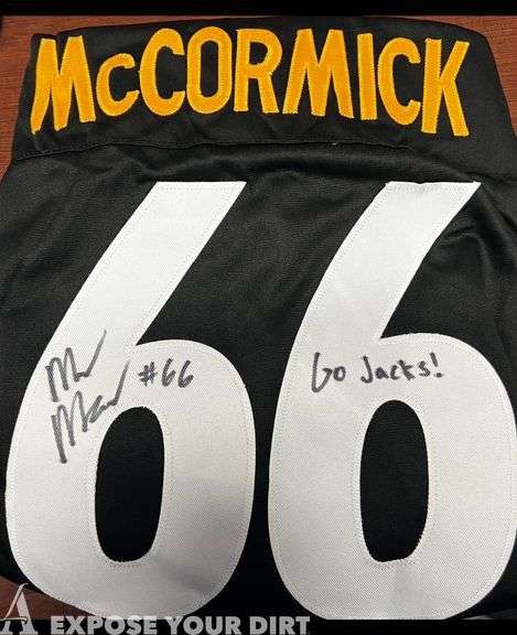 Mason McCormick Autographed Jersey