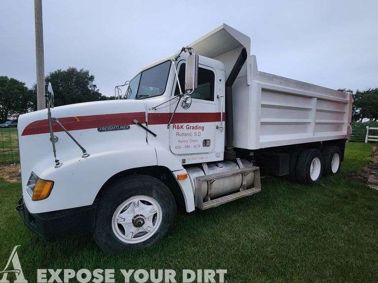 1991 Freightliner Cat Diesel Engine Dump Truck