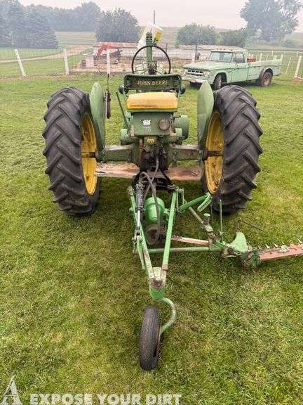 John Deere Model A with Sickle Mower
