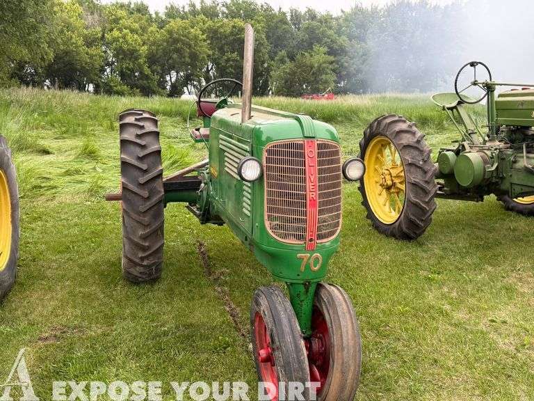 1948 Oliver 70 Row Crop Tractor: Restored by Kenwood Olson
