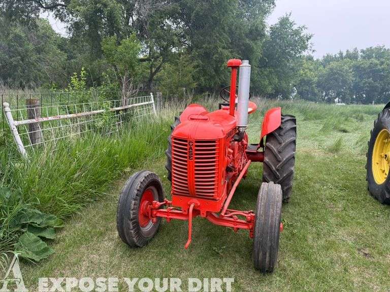 Case D Tractor: Restored by Kenwood Olson