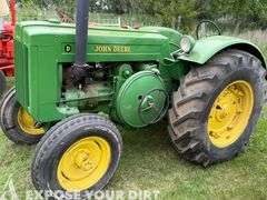 1947 John Deere Model D Tractor: Restored by Kenwood Olson