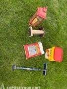 Ice Melt (new), Preen (partial), Composite Bird Feeder, Decor Lantern & Ice Scraper