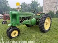 John Deere Model A with Sickle Mower