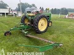 John Deere Model A with Sickle Mower