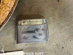 Bentley Gammie Lighter & 22K Sabin Crest-O-Gold Plate