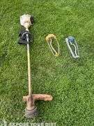 Stihl Weed Eater, Tiller w/ Honda Motor (not-working) & Sprinklers - Used