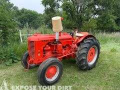 Case D Tractor: Restored by Kenwood Olson