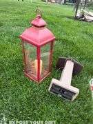 Ice Melt (new), Preen (partial), Composite Bird Feeder, Decor Lantern & Ice Scraper