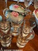 Margarita Glasses, Shot Glasses, Cream & Sugar Bowls, Plates, etc.